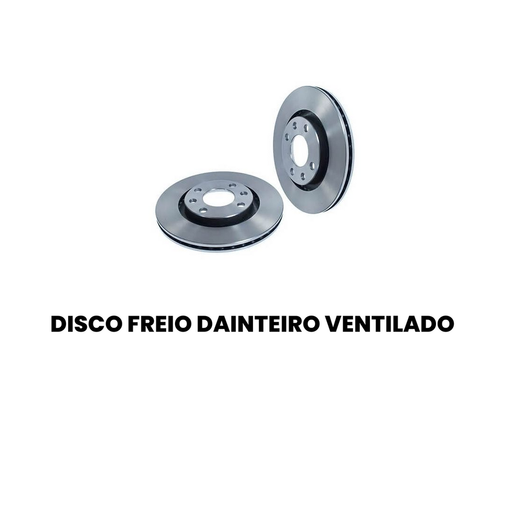 DISCO DE FREIO DIANTEIRO VENTILADO FORD NKF6208 - Imagem 2
