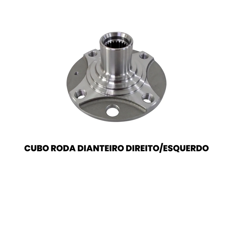 Cubo Roda Diant Dir Esq Chevrolet Agile 94-14 Celta 01-16 Co - Imagem 2