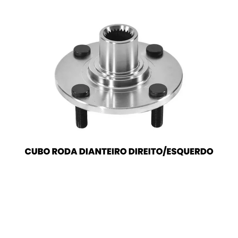 Cubo de Roda Diant Ford Ecosport 89-12 Escort 93-03 Courier - Imagem 2