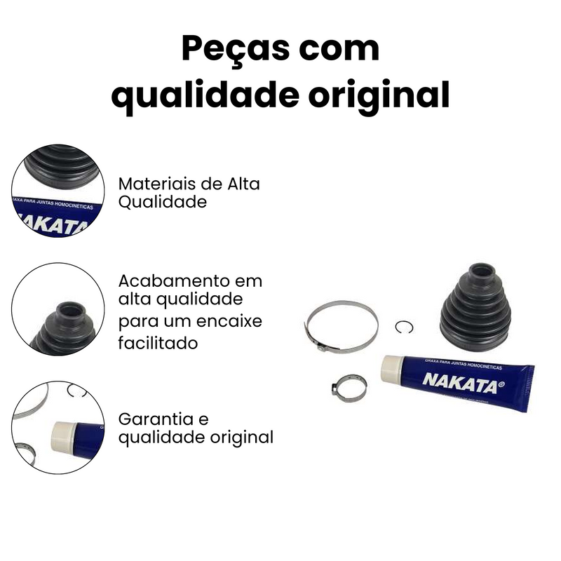 Kit Junta Homocinetica Nissan March Versa - Imagem 3