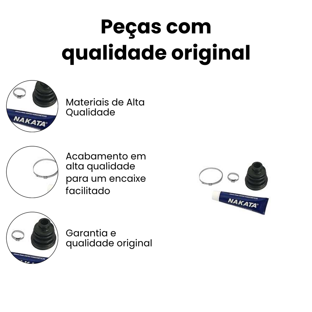 Kit Reparo Junta Homocinética Original Peugeot 208 - Imagem 3