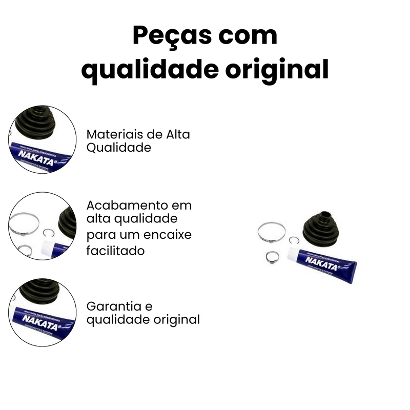 Junta Homocinética VW Amarok Kit Reparo Dir Esq - Imagem 3