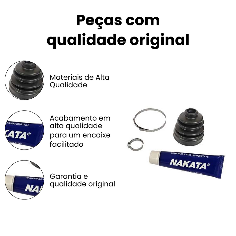 Kit Junta Homocinetica Nissan March Versa Honda Civic - Imagem 3