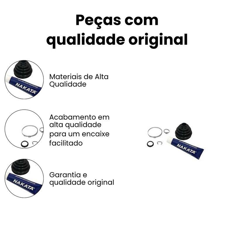 Kit Junta Homocinetica Volkswagen Gol Parati - Imagem 3