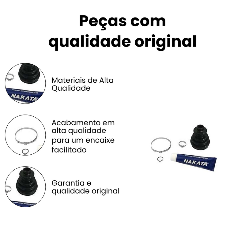 Kit Junta Homocinetica Ford Courier Fiesta Hatch Sedan 1.0 1 - Imagem 3