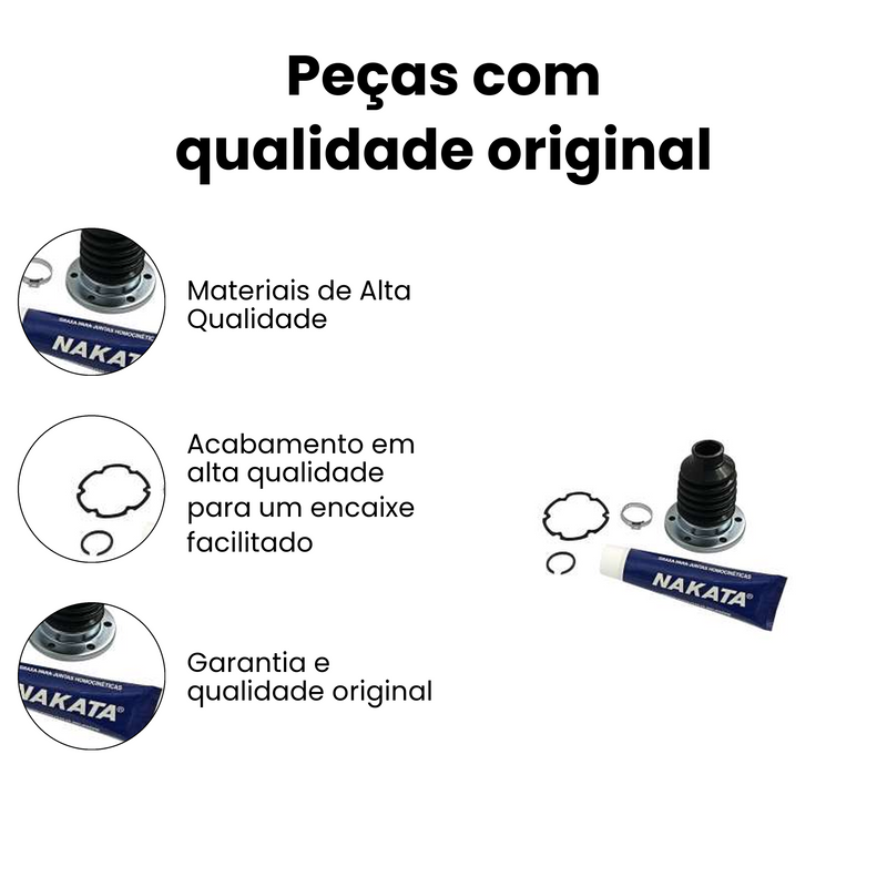 Kit Junta Homocinetica Renault Sandero 1.0 1.6 8v 16v 2014-2 - Imagem 3