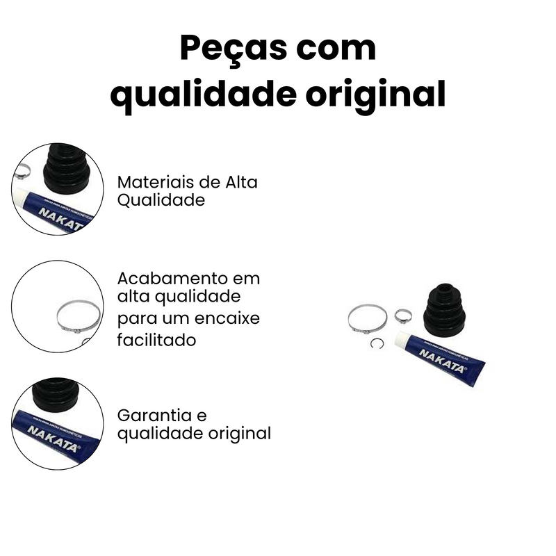 Kit Junta Homocinetica Fiat Doblo Idea Palio Palio Weekend S - Imagem 3