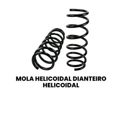 Mola Helicoidal Dianteiro Helicoidal Fiat Toro - Imagem 2