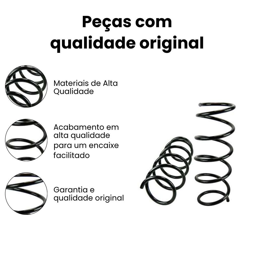 Mola Helicoidal Dianteira Jeep Renegade NKM01036 - Imagem 3