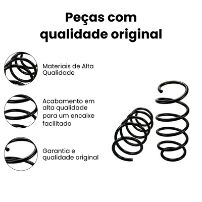 Mola Helicoidal Traseiro Helicoidal Jeep Renegade - Imagem 3