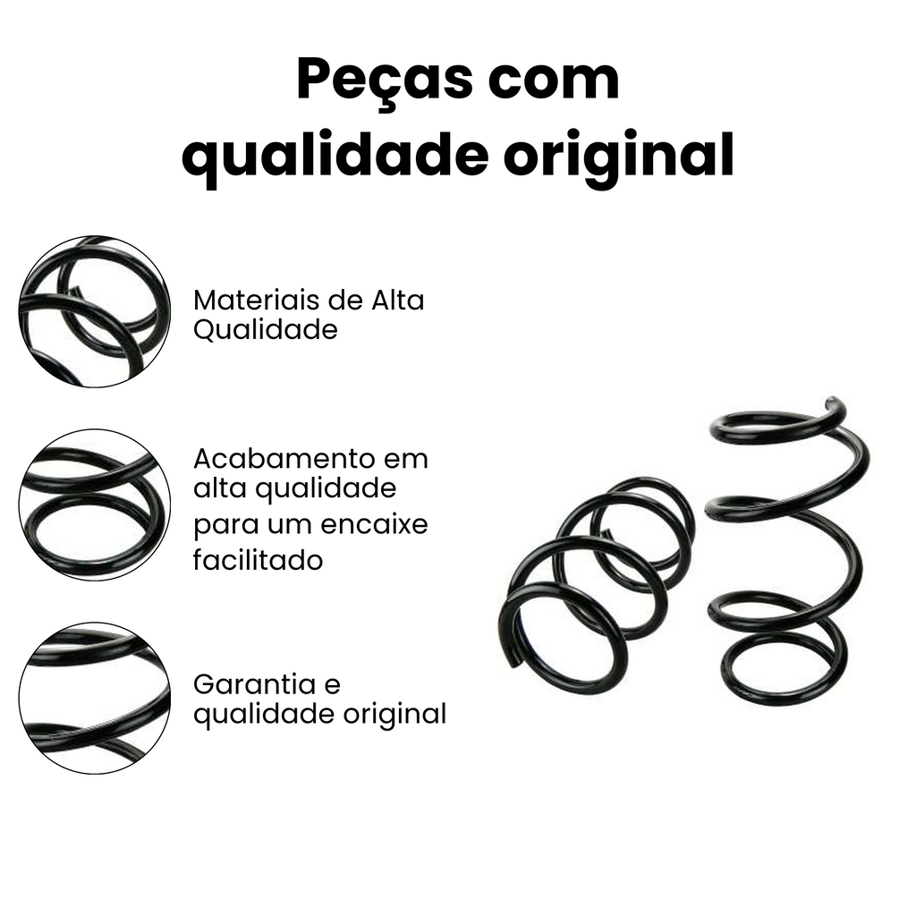 Mola Helicoidal Dianteira Renault Logan 2014-2020 - Imagem 3