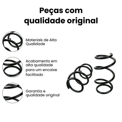 Mola Helicoidal Dianteira Renault Logan 2014-2020 - Imagem 3