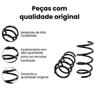 Mola Helicoidal Dianteiro Helicoidal Renault Sandero - Imagem 3