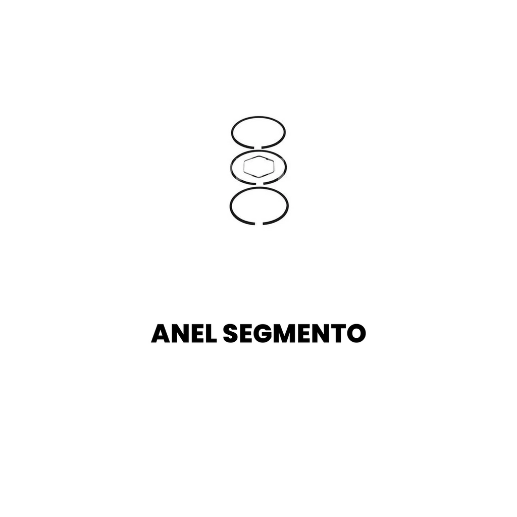 Anel Segmento Mercedes OM352 Compressor Original - Imagem 2