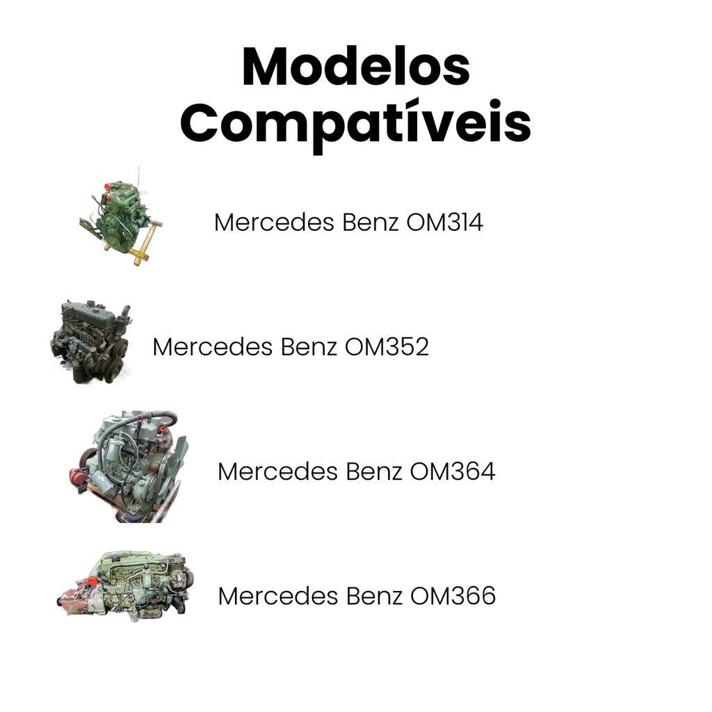 Anel Segmento Mercedes OM352 Compressor Original - Imagem 4