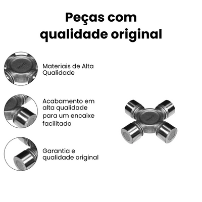 CRUZETA VOLKSWAGEN | IVECO | MERCEDES BENZ | CHEVROLET | FORD | AGRALE NUJ-160 - Imagem 3