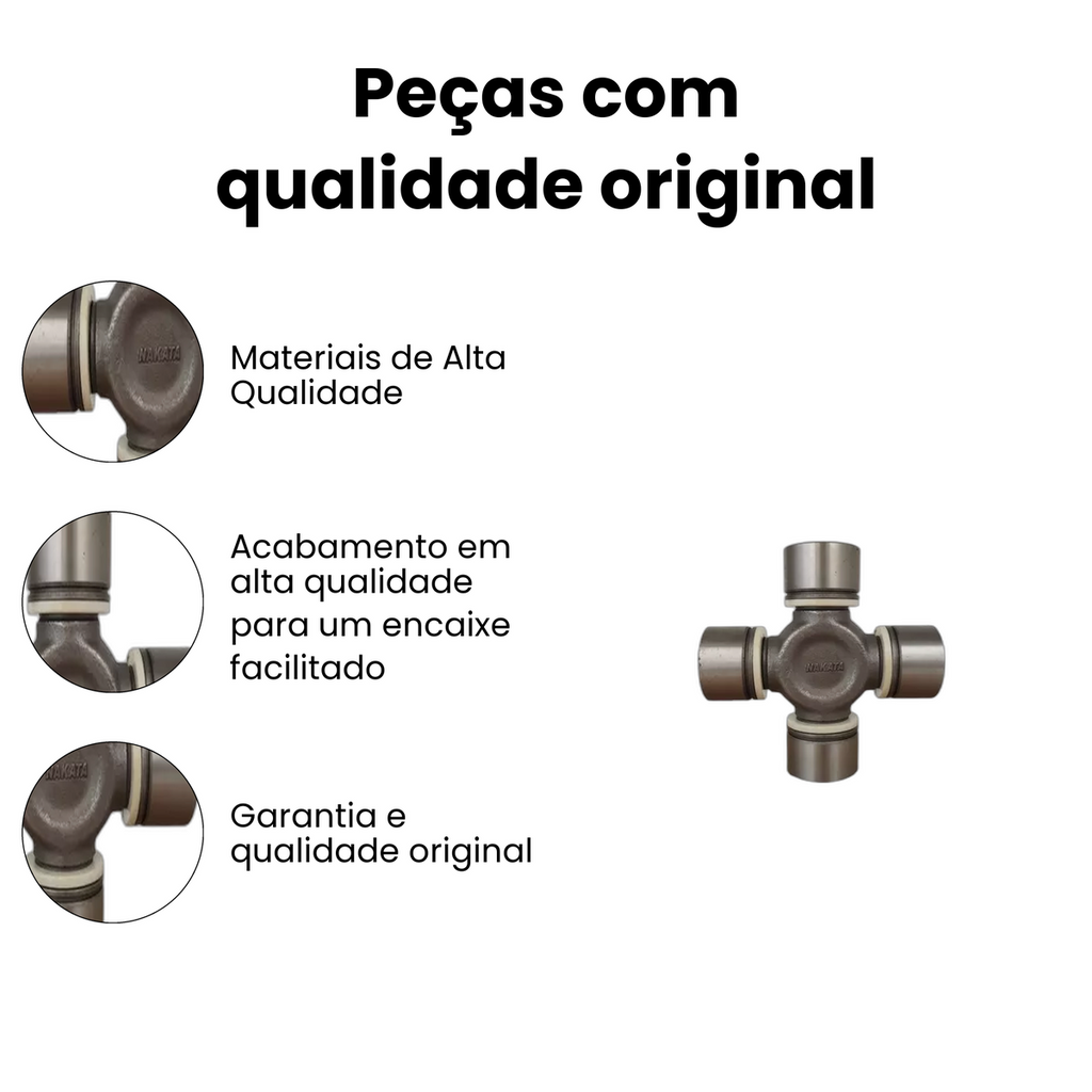 CRUZETA DO CARDAN MERCEDES BENZ | VOLVO NUJ-L170 - Imagem 3