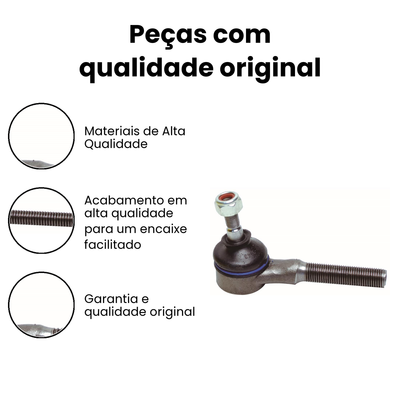 Terminal de Direção Dianteiro Gol Parati (Dir/Esq) - Imagem 3