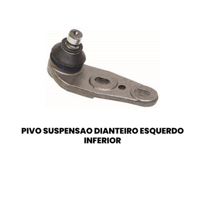 Pivô Suspensão Dianteira Esquerdo Inferior Quantum Santana - Imagem 2