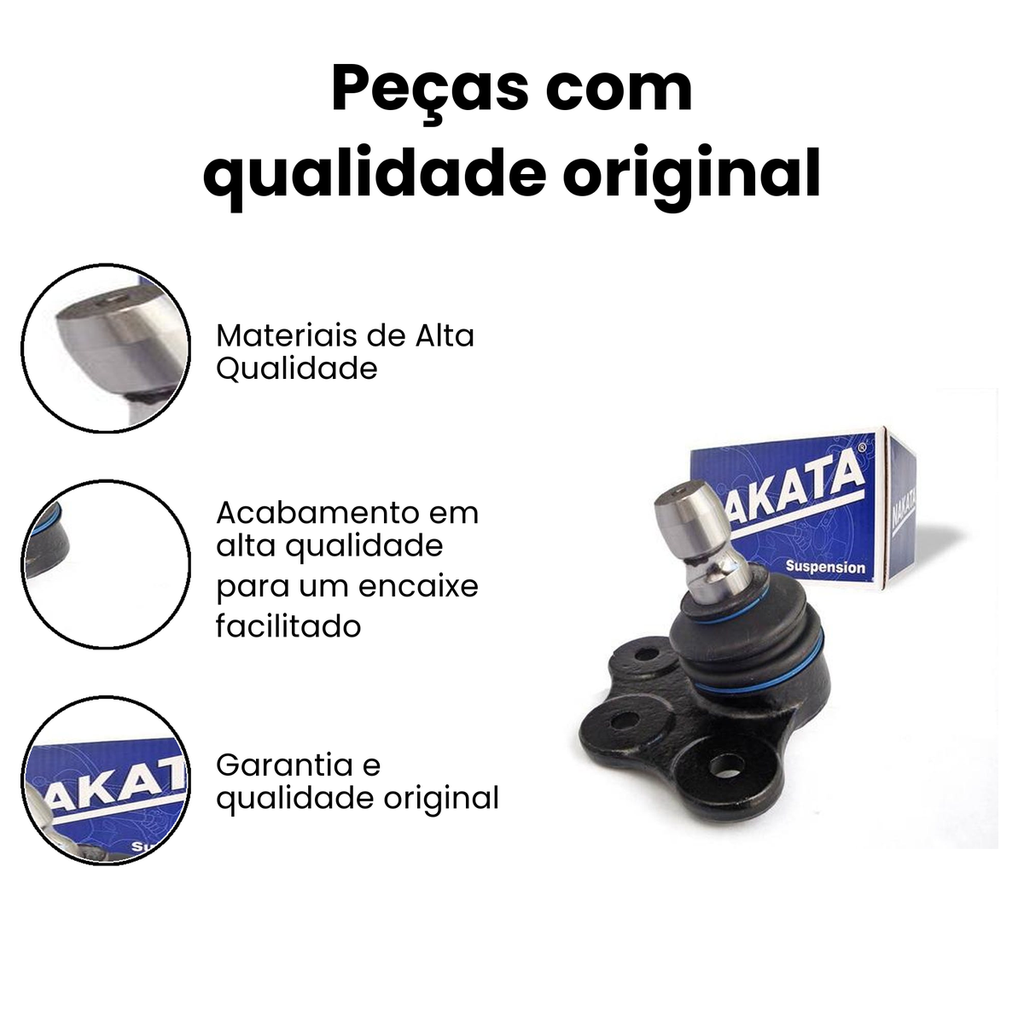 Pivô Suspensão Dianteira Direita Zafira - Nakata (N 398) - Imagem 3