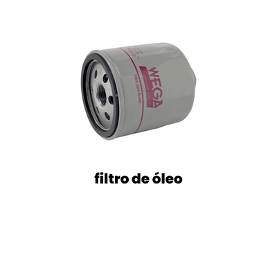 Filtro Oleo VW Gol Fox Audi A3 1.0 1.4 1.6 Flex - Imagem 2