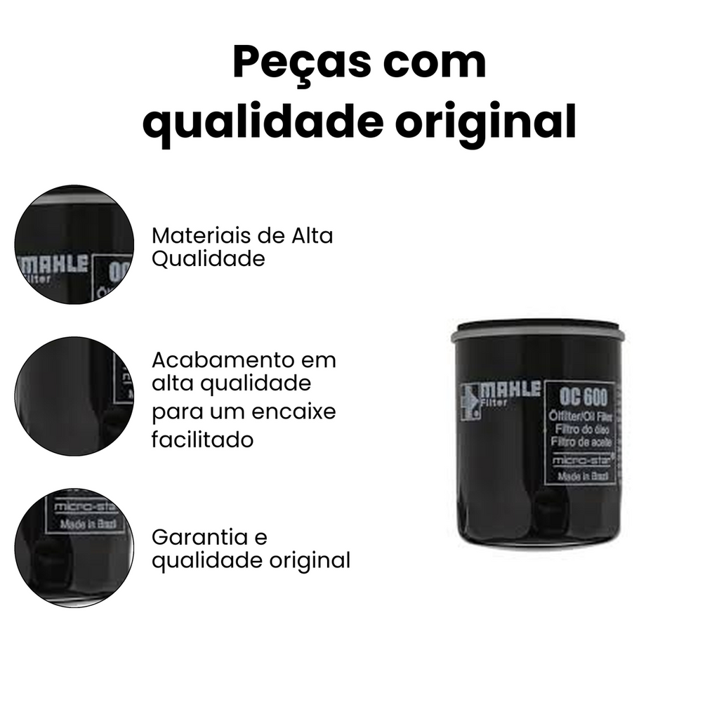 Filtro de Óleo Compatível com Honda Civic 1996-1998 Uno 2001 - Imagem 3