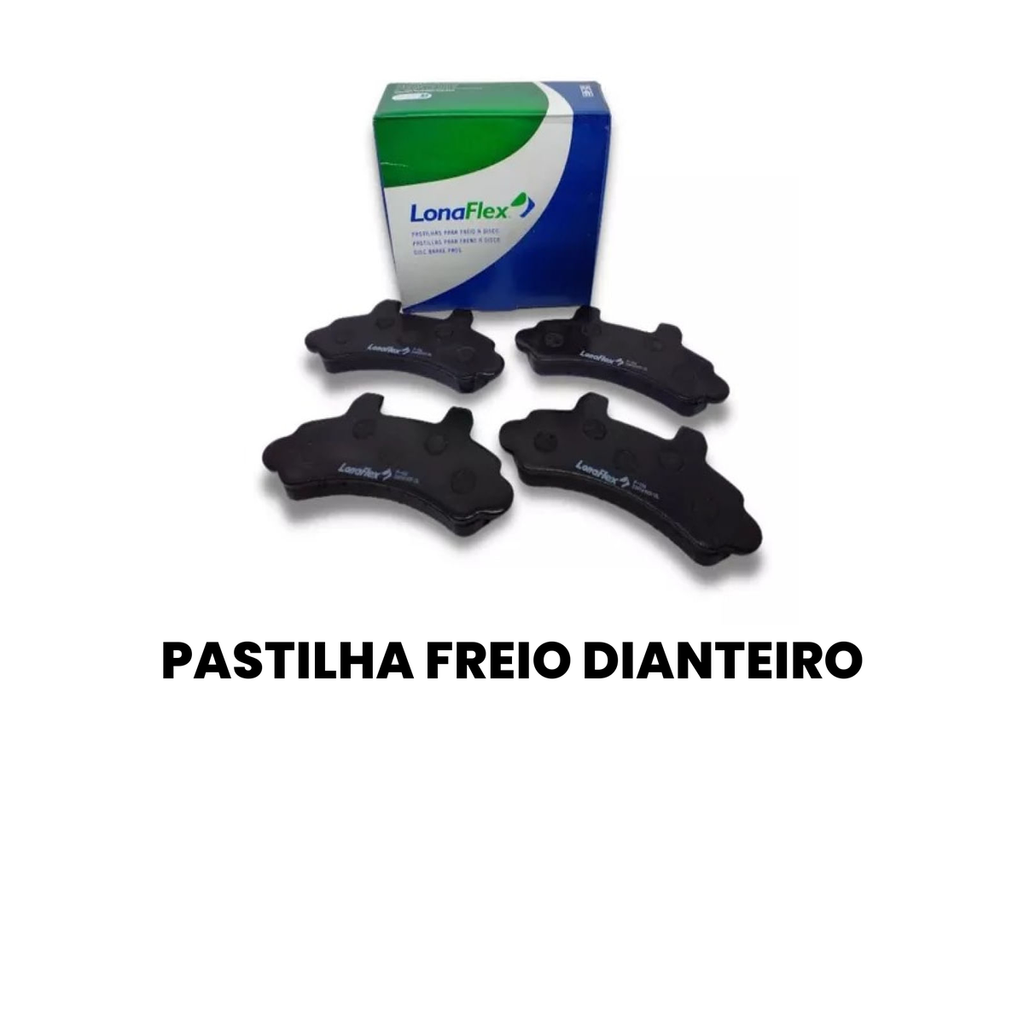 Pastilha de Freio Dianteiro NGK Bonanza F - P-106 - Imagem 2