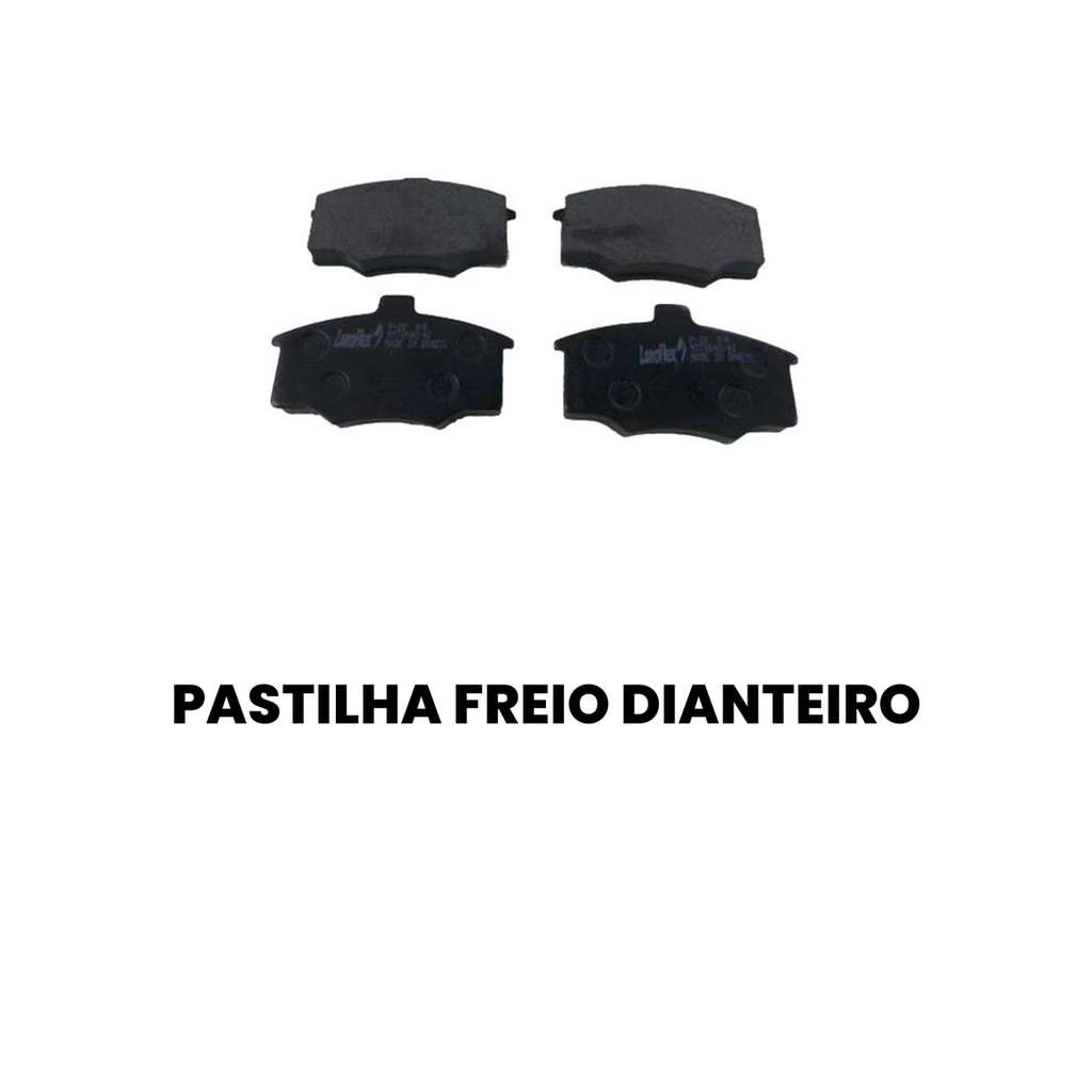Pastilha de Freio Dianteiro LONAFLEX - Monza Monza - Imagem 2