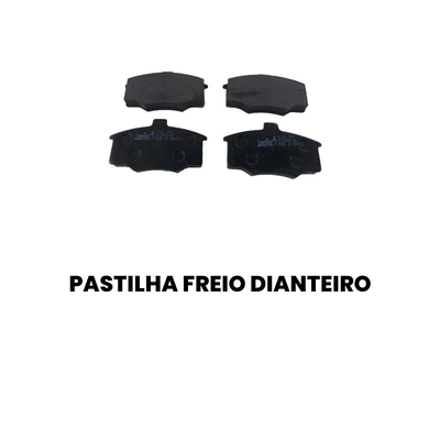 Pastilha de Freio Dianteiro LONAFLEX - Monza Monza - Imagem 2