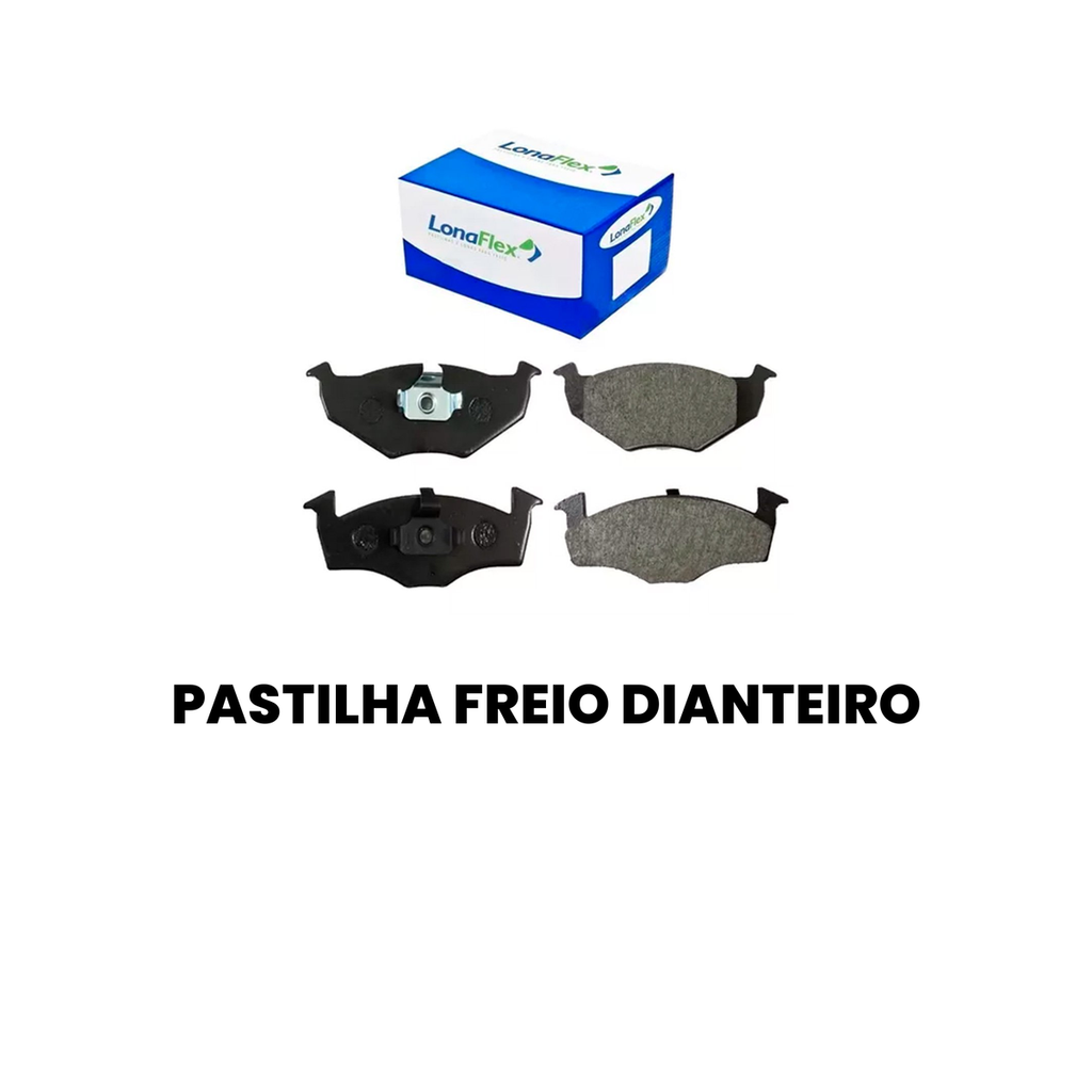 Pastilha de Freio Dianteiro Crossfox Voyage - Imagem 2