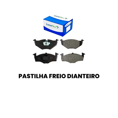 Pastilha de Freio Dianteiro Crossfox Voyage - Imagem 2