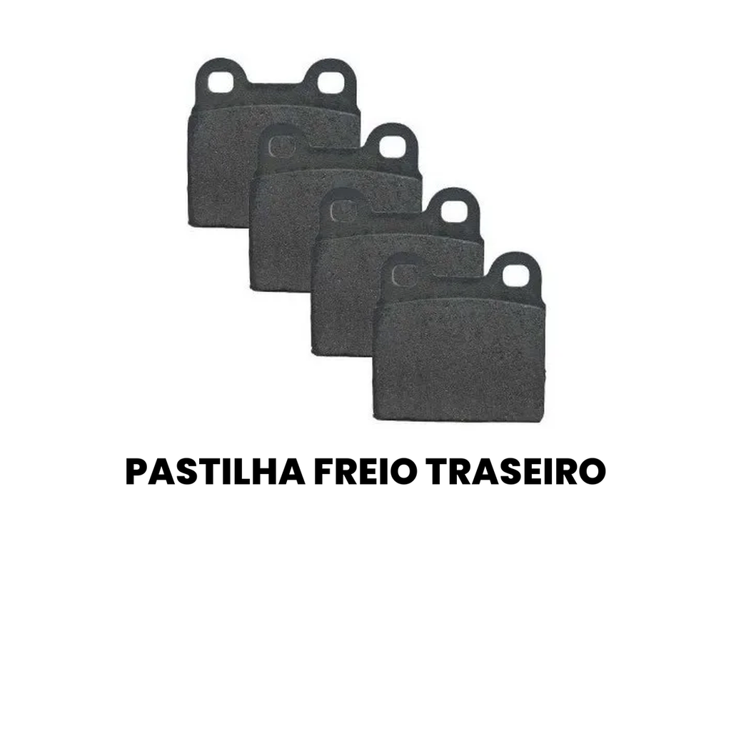 Pastilha de Freio Traseiro Vectra LONAFLEX P-38 - Imagem 2