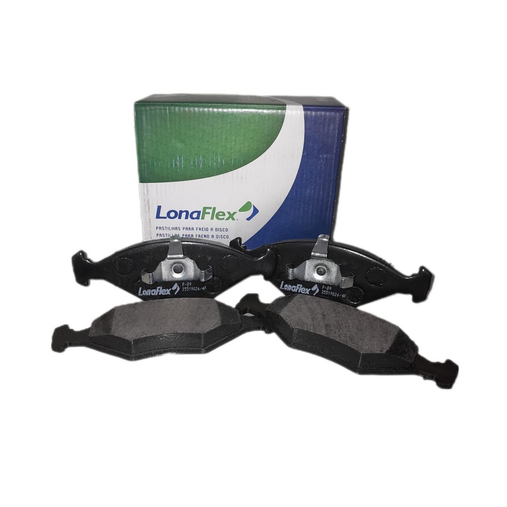 Pastilha de Freio Dianteiro Uno Fiorino (LONAFLEX) - Imagem 1