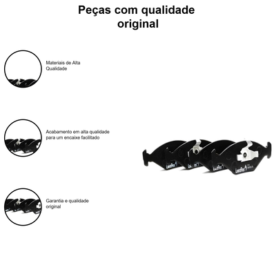 Pastilha Freio Fiat Palio ELX 1.4 - Imagem 3