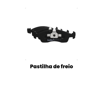 Pastilha Freio Chevrolet Cobalt Onix Prisma Sonic Spin - Imagem 2