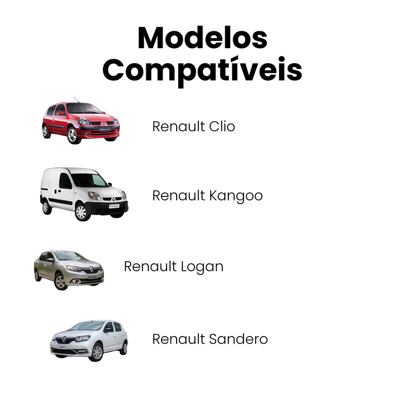 Bieleta Dianteira Clio 2000-2017 Kangoo 2000-2017 Logan Sand - Imagem 4