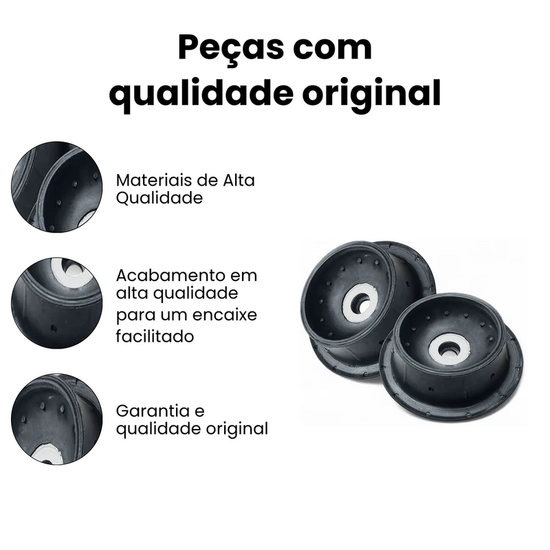 Coxim Amortecedor Diant. Dir Esq Gol 1999-2008 Parati 2001-2 - Imagem 3