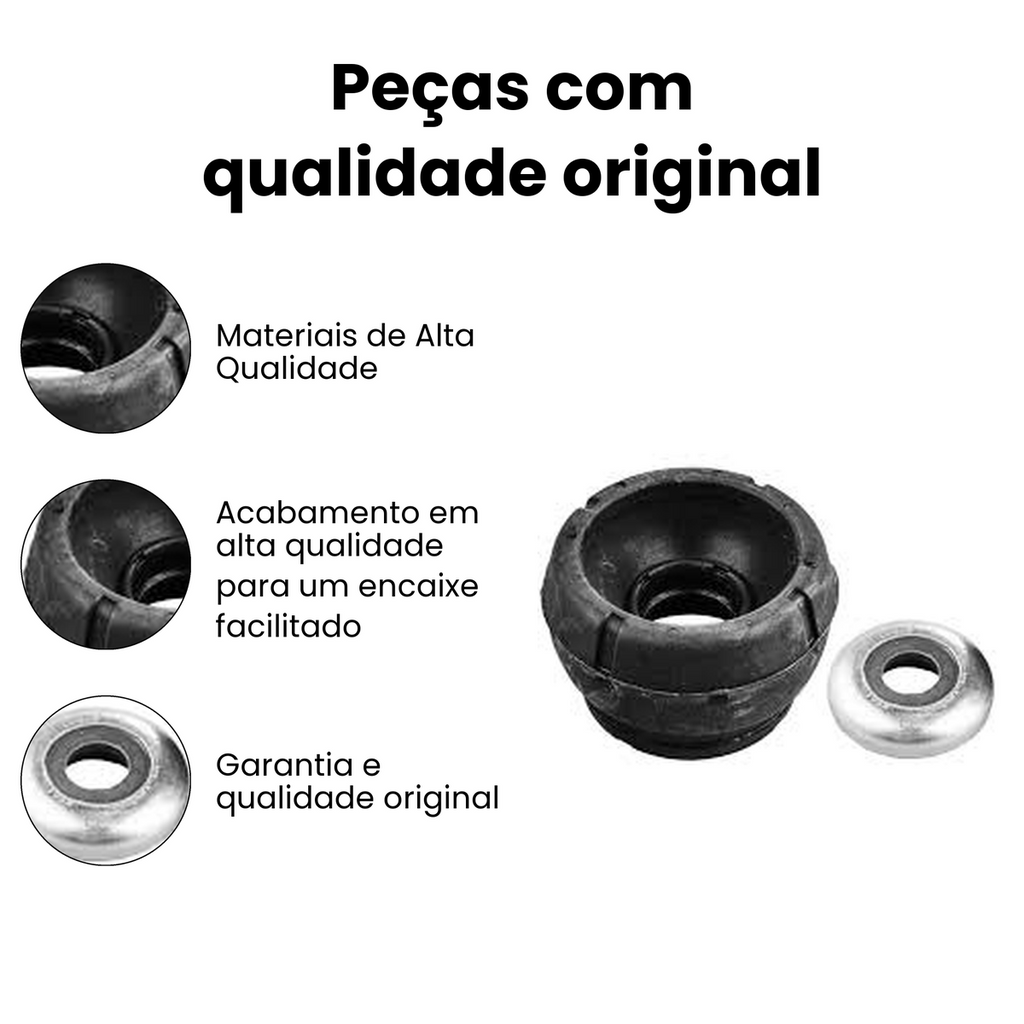 Coxim Amortecedor Dianteiro Voyage Saveiro Golf 1997-2021 - Imagem 3