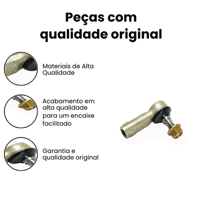 Terminal Caixa Câmbio Dianteiro Esquerdo HALOWAY 1720 L - Imagem 3