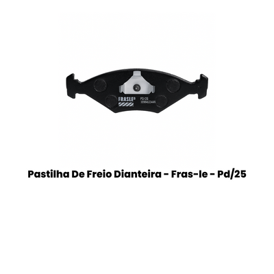 Pastilha De Freio Dianteira Pd25 - Imagem 2