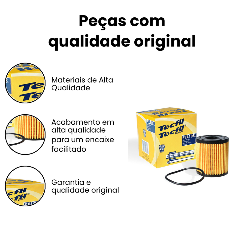 Filtro de Óleo Spicer - C4 206 - Imagem 3