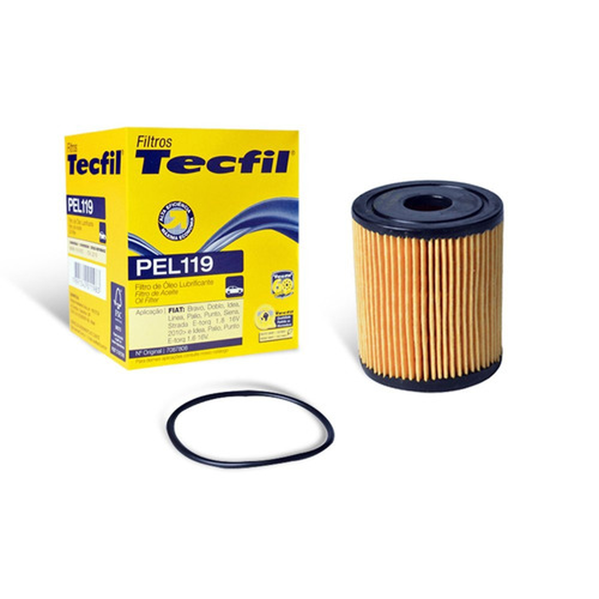 Filtro de Óleo TECFIL Linea Doblo - PEL119