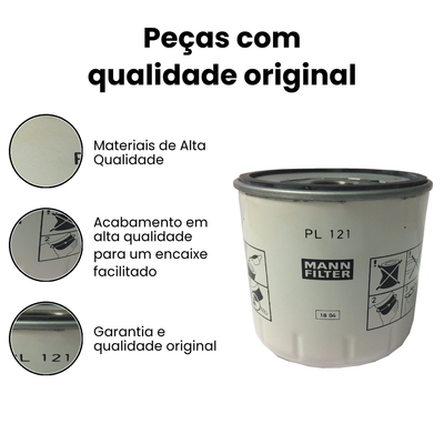 Filtro de Combustível MASTER FH FH - PL 121 - Imagem 3