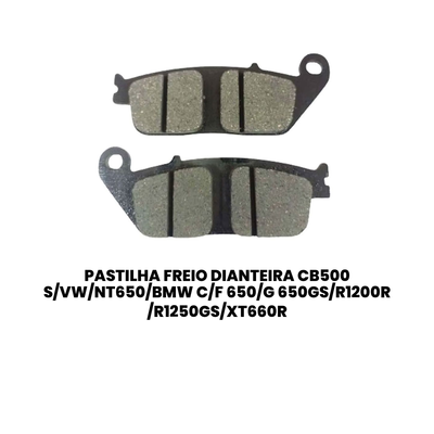 Pastilha Freio Dianteira CB500, F650, G650GS, R1200R - Imagem 2