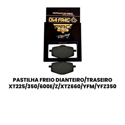 Pastilha Freio Dianteira/Traseira XT225/350/600E/Z - DT DT - Imagem 2