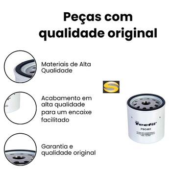 Filtro de Combustível TRW PSC491 17-210 16.210 - Imagem 3