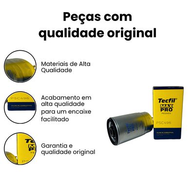 Filtro de Combustível TECFIL HOLLAND ROVER (PSC496) - Imagem 3