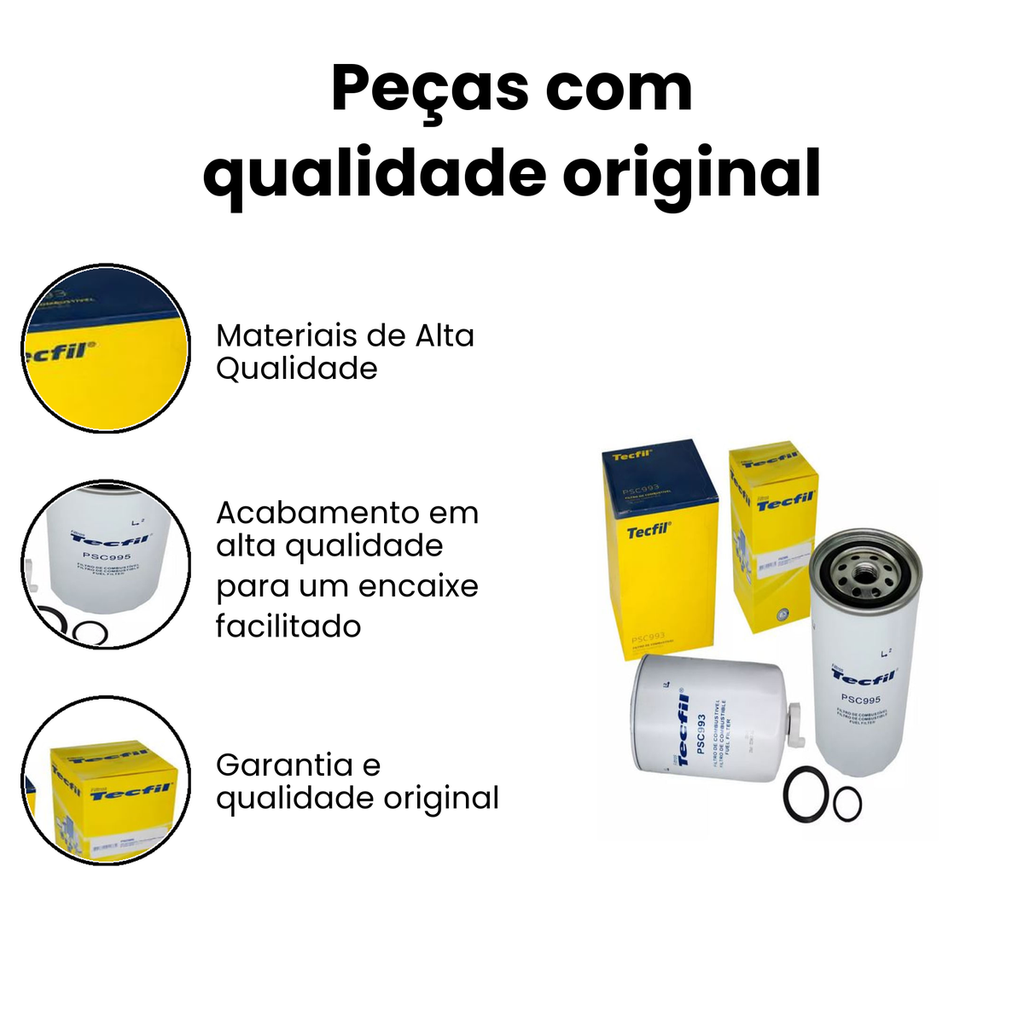 Filtro de Combustível TECFIL Frontier - Imagem 3
