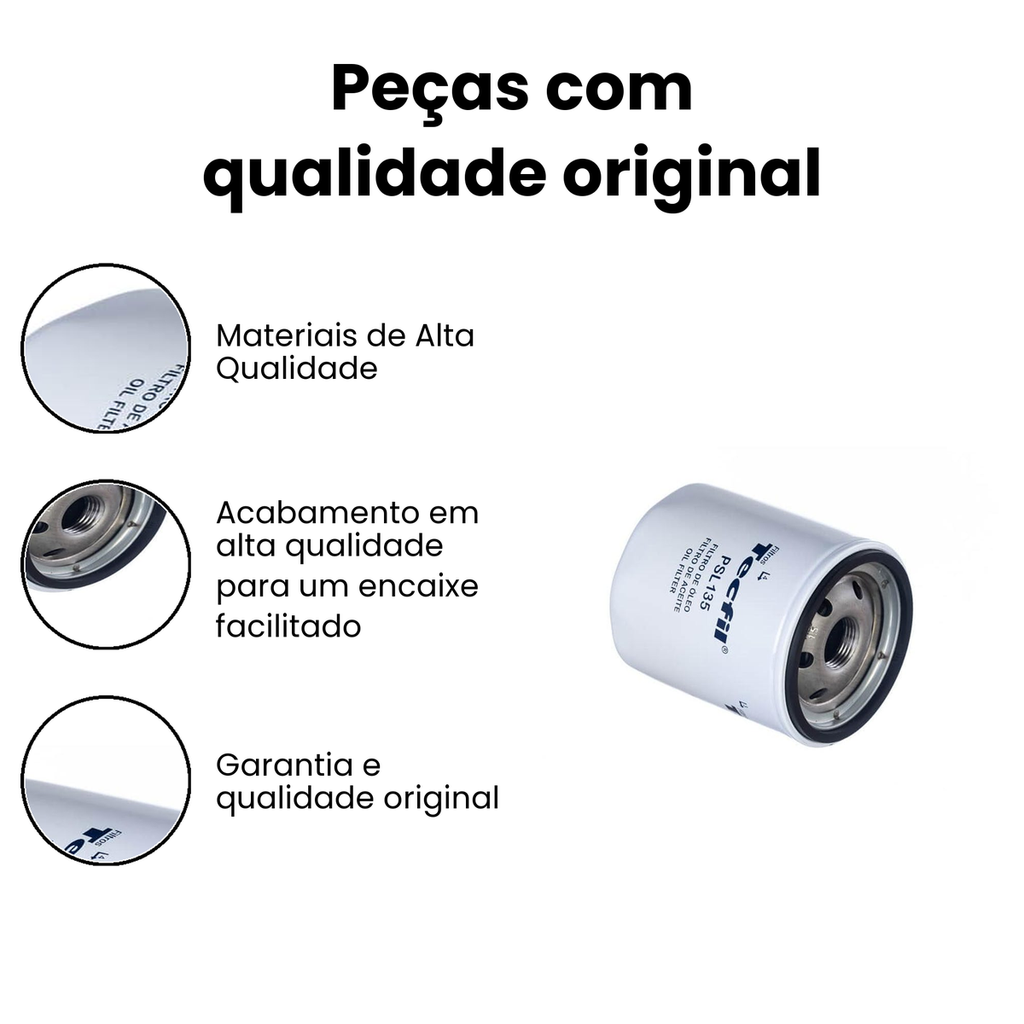 Filtro de Óleo TECFIL PSL135 - XANTIA 307 - Imagem 3