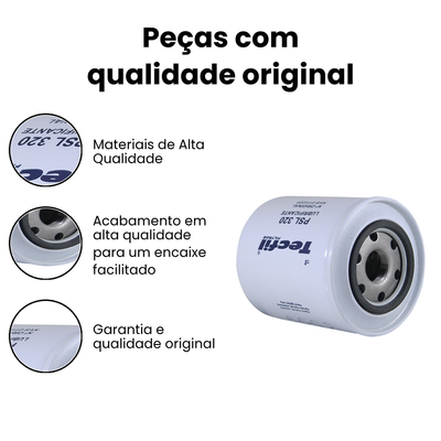 Filtro de Óleo TECFIL PSL320 BESTA BESTA - Imagem 3